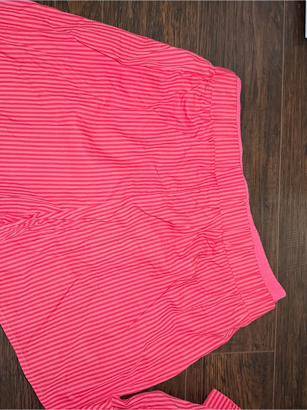 Daily Drills Bright Pink Striped Top - Vibrant Casual Style